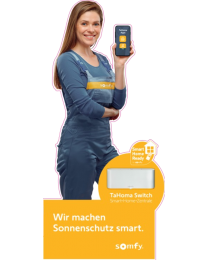 Aufsteller Handwerkerin