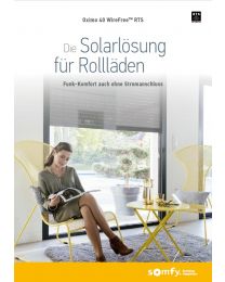 Broschüre Die Solarlösung für Rollläden