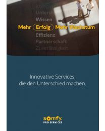 Broschüre Somfy Pro Services