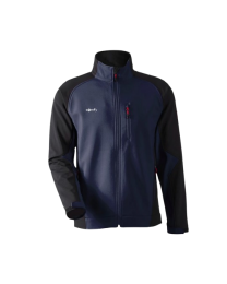 Softshell Jacke Somfy/ Strauss Herren Blau L       